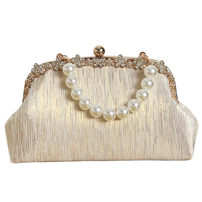 新中式国风珍珠手提包