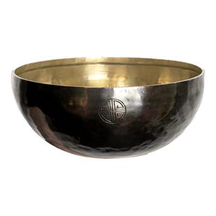 双色升级满月颂钵佛音碗尼泊尔手工音钵疗愈专业瑜伽静心助眠铜磬
