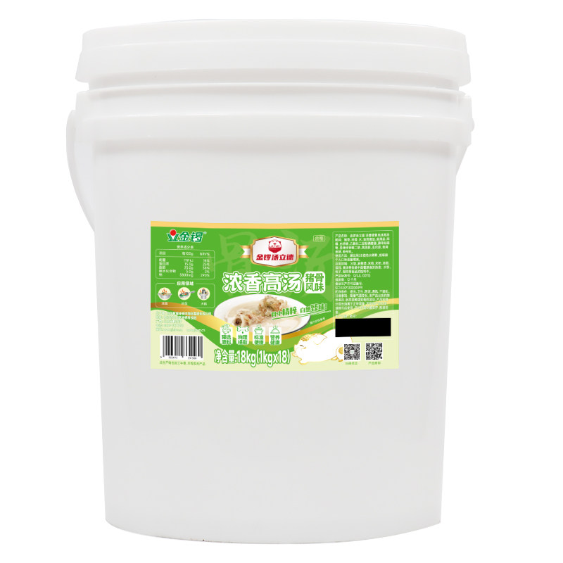 金锣猪骨高汤浓缩商用大骨白汤膏