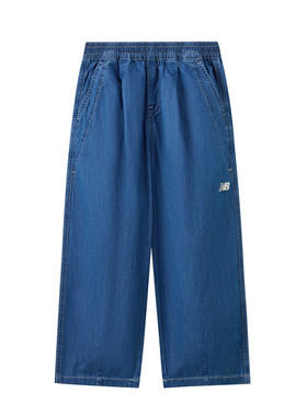 【凉感】New Balance nb童装男女童26年夏新款牛仔长裤ND7TG21193