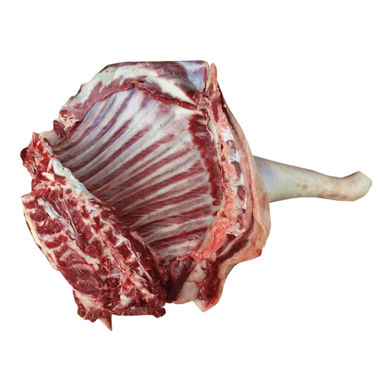 现杀新鲜山羊肉山羊腿