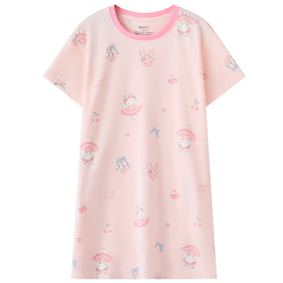 红豆居家女童睡裙凉感舒适睡衣