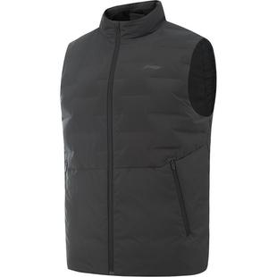 李宁羽绒马甲男士官方新款健身系列修身上衣冬季鸭绒运动服