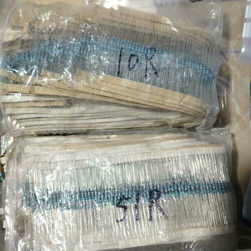 溢价-电阻，10K和51K两种阻值，1/4W金属膜电阻，蓝色外
