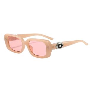 现在就出发范丞丞同款复古墨镜男款潮米色秋冬季凹造型太阳眼镜女