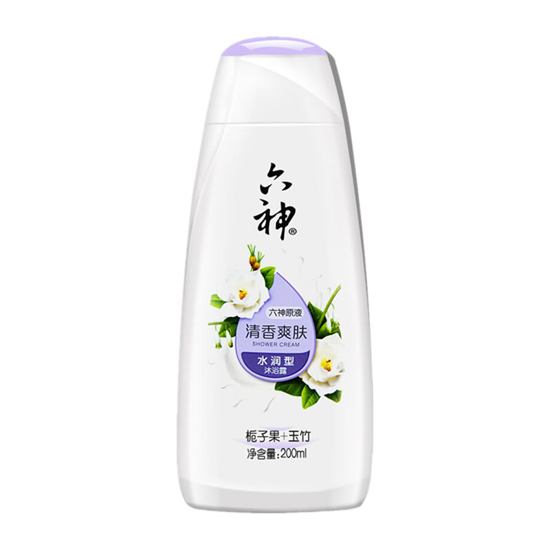 六神栀子花清爽型易冲洗沐浴露