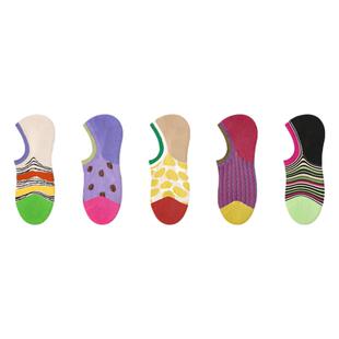 文艺复兴袜子女短袜春夏款卡通可爱日系夏季薄款浅口防滑隐形船袜