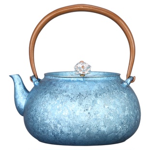 纯钛莲华煮茶壶冰晶烧水壶2026新款钛壶高档功夫茶具泡茶家用茶器