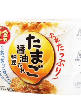 鸡蛋酱油味纳豆即食拉丝拌饭发酵