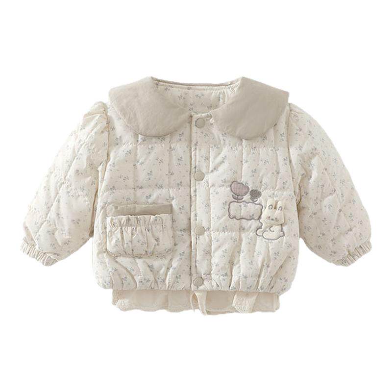 秋冬女童加厚外套冬装韩版棉衣婴棉袄/棉服