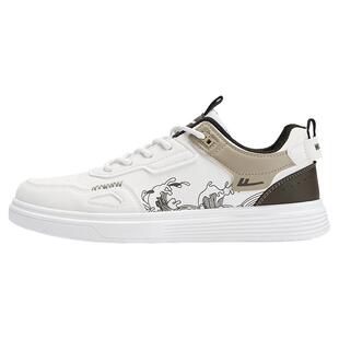 回力官方旗舰店男鞋小白鞋男2026新款春季防水皮面运动板鞋子男士