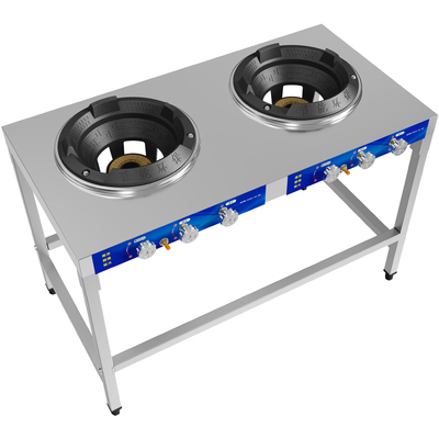 猛火灶商用煤气炉单灶头中高低压液化天然气节能双眼家用燃气灶台