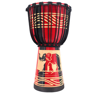 前谷羊皮非洲鼓儿童幼儿园手鼓丽江民谣便携打击乐器标8/10/12寸