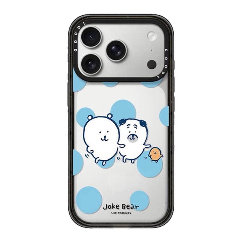 CASETiFiY联名自嘲熊帕格犬薯饼适用18苹果iPhone16pro/17ProMax/15手机壳磁吸14卡通13可爱12华强北平替男女