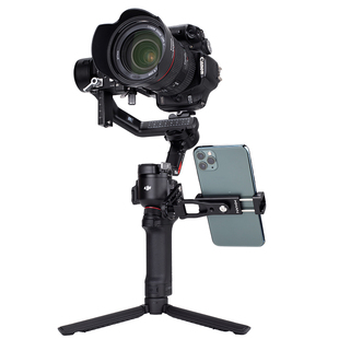 芯鲜PH82稳定器侧装手机夹适用大疆如影RS4/RS3/RS3Mini/RS2/RSC2拓展监视手机支架补光灯横竖拍摄云台配件
