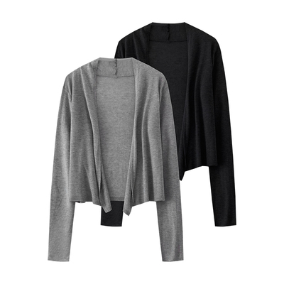 LUNA“防晒小春天”两色慵懒绵羊毛防晒开衫