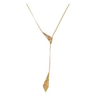 鬼才设计时尚毛衣链女长款项链百搭衣服配饰简约挂饰秋冬吊坠装饰