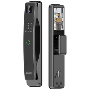 创维智能门锁人脸识别全自动智能锁防盗入户指纹锁密码锁家用门锁