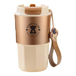 日本泰福高随行咖啡杯专用不锈钢陶瓷内胆保温杯女2026新款水杯子