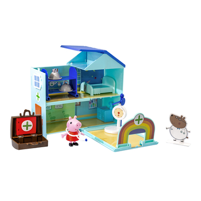 正版小猪佩奇医院别墅模型小屋