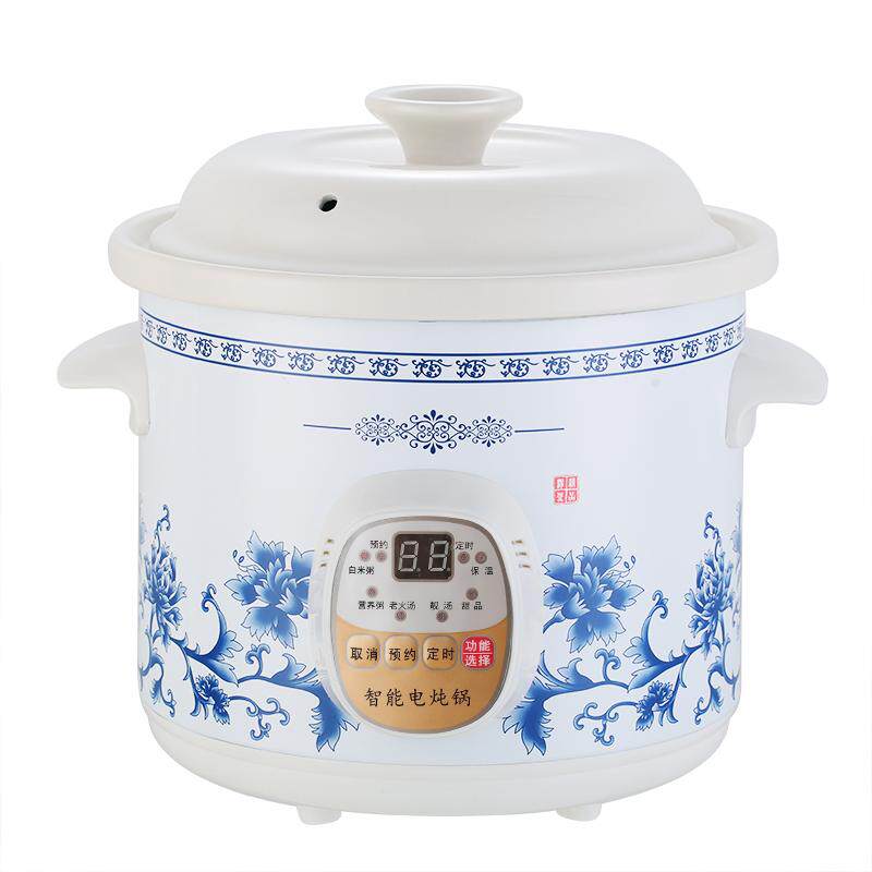 家用白瓷电炖锅免看管不溢锅