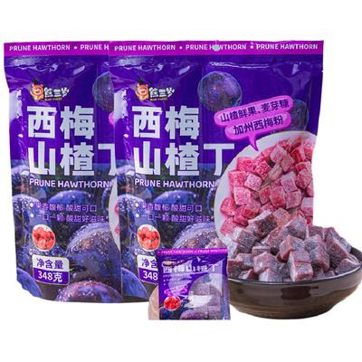 熊三岁西梅山楂丁独立包装348克