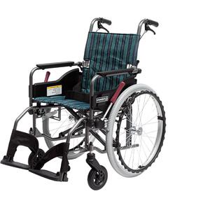 日本河村KMD-S老人轮椅小型轻便折叠航太铝合金残疾人手推轮椅车