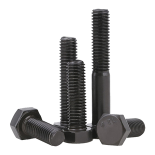 12.9级高强度外六角螺丝螺母大全M4M5M6M8-M24mm加长螺钉螺栓螺杆