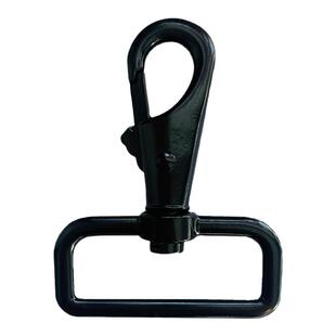 包包五金配件钩扣箱包织带扣子背包狗扣电泳黑肩带加厚五金扣挂钩