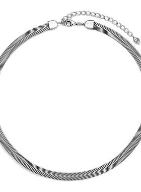 MGS/曼古银卡梅奥美人项链S925银素链锁骨链高级感轻奢小众颈链女