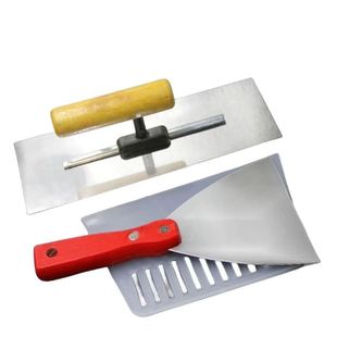 不锈钢抹子刮腻子工具抹泥刀油灰刀泥工水泥收光刮灰刀抹刀批灰刀