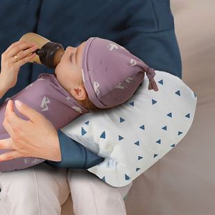 婴儿哺乳手臂枕垫突出抱宝宝抱睡枕头防枕骨胳膊抱娃哄睡喂奶神器