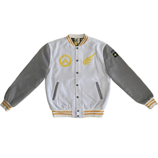 Blizzard暴雪&INSERT COIN联名周边守望先锋天使校队风夹克上衣