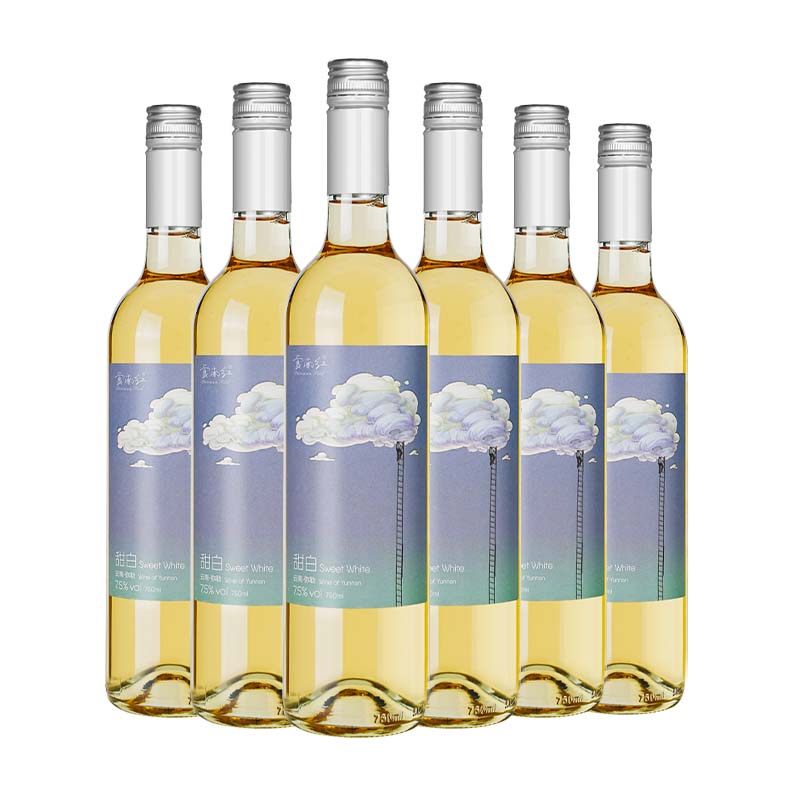 云南红甜白葡萄酒弥勒酒庄甜型