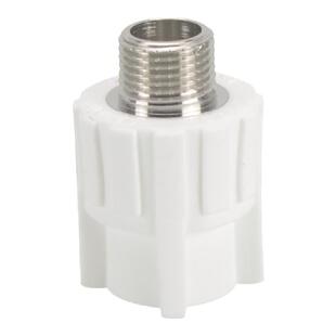 PPR20水管配件4/6分内丝直接弯头外丝三通热熔管热水器活接头堵头