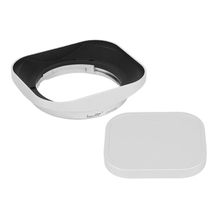 号歌适用于富士XF 35mm f2 遮光罩XF 23mm F2龙镜头 配金属方形盖