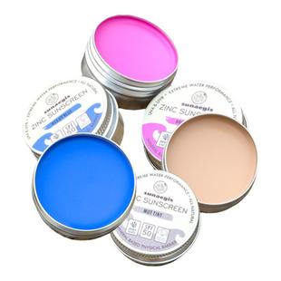 巴厘岛冲浪潜水物理防晒泥棒浮潜专用肤彩色zinc海洋珊瑚友好防晒