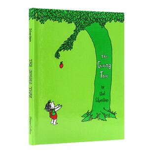 进口英文原版正版 The Giving Tree 爱心树 Shel Silverstein作品 精装 儿童诗歌诗词情绪商管理绘本 张湘君推荐英语家庭教育亲情