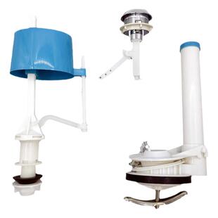 连体马桶水箱配件单按钮套装提拉放水进水阀排水阀出水器洁具