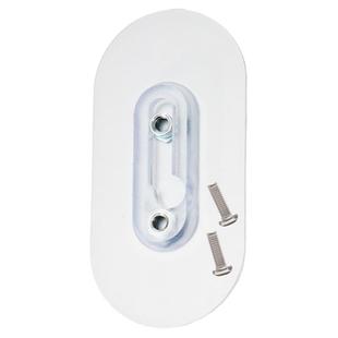 小型螺母贴免打孔双螺丝贴瓷砖免钉置物架固定器迷你无痕自粘挂钩