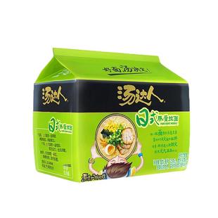 汤达人日式豚骨方便面拉面泡面酸辣五合一多口味宿舍速食整件批发