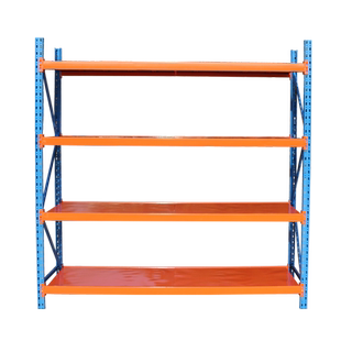 中型仓储货架置物架多功能仓库收纳轻型家用多层板货架铁挂衣架子