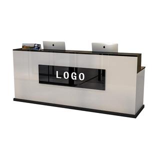 收银台柜台简约现代服装店便利店小型吧台商用奶茶店铺前台接待台