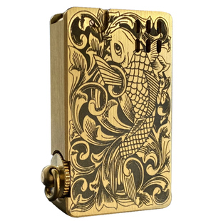 艾斯普里煤油打火机复古创意雕刻机械弹射个性定制防风礼物送男友