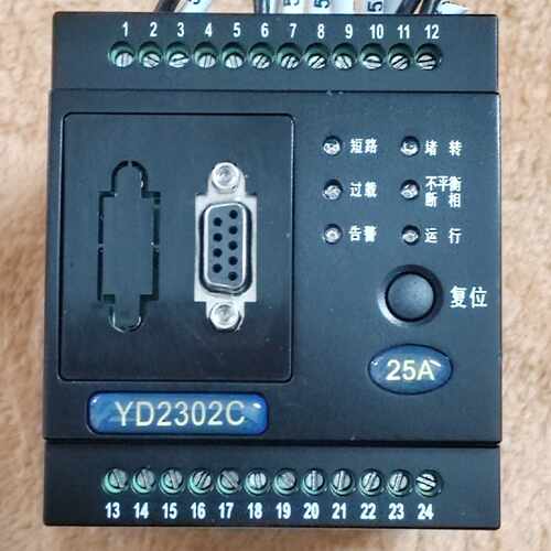 议价YD2302C拆机雅达智能电机保护控制器，成色95左右，有需维修