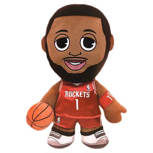 王牌化身正版NBA麦迪AI发声毛绒玩具手办公仔潮玩摆件T-mac