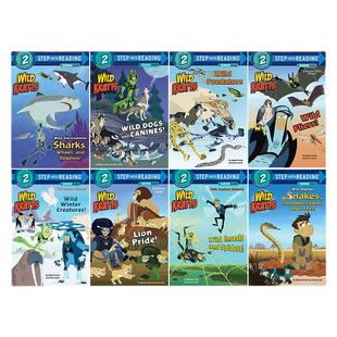 【自营】英文原版 Wild Kratts 动物兄弟 13册 PBS教育科幻科幻动画版 Step into Reading L2 美国兰登经典分级读物