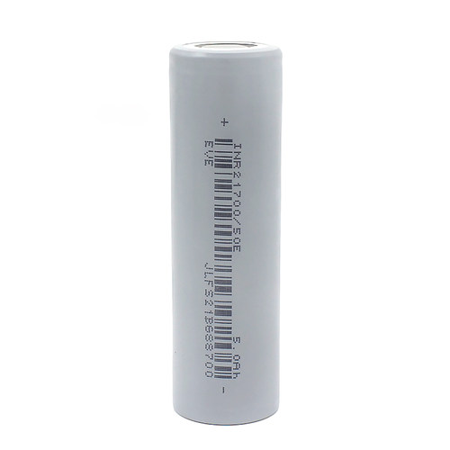 全新亿纬50E动力21700锂电池5000mAh3.7v平头3C动力15A放电动车