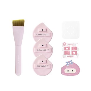 橙棠水灵灵粉扑套组粉底液专用化妆师化定妆扑专用超软不易吃粉