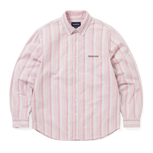 thisisneverthat® DSN Oxford Shirt 秋季条纹长袖衬衫男女同款